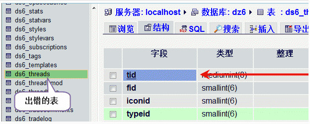 解决ECSHOP数据迁移MySQL server error report:Array